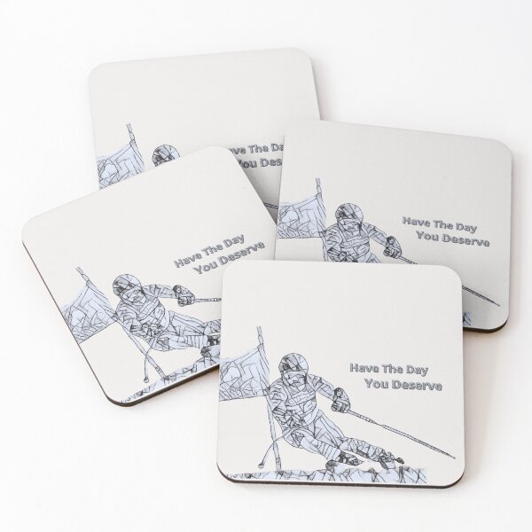 Item preview, Ski Race Alpine Skiing Funny Gifts for Ski Racers  for Downhill Skiers Funny gifts for Skiers Funny gifts for Pro Skiers designed and sold by MatthewViews.