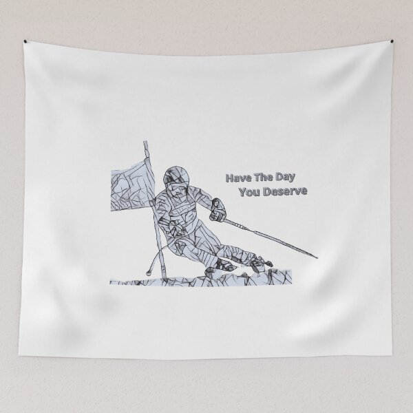 Item preview, Ski Race Alpine Skiing Funny Gifts for Ski Racers  for Downhill Skiers Funny gifts for Skiers Funny gifts for Pro Skiers designed and sold by MatthewViews.