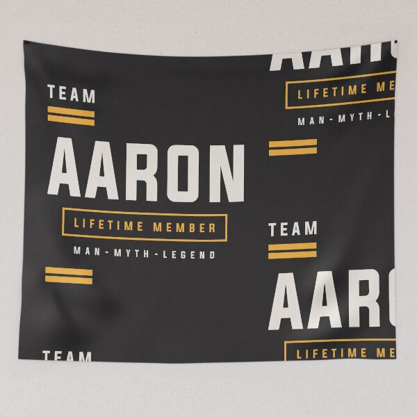 Item preview, Team Aaron Lifetime Member Funny Name Aaron designed and sold by cidolopez.