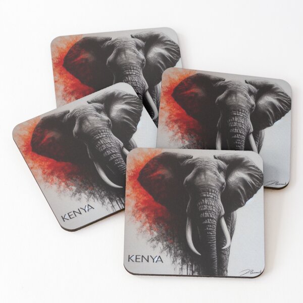 Item preview, KENYA Elephant by shs_kenya designed and sold by Shs-Kenya.