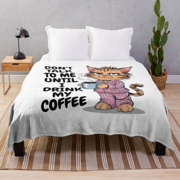 Item preview, Don’t Talk To Me Until I Drink My Coffee designed and sold by OskarArts.