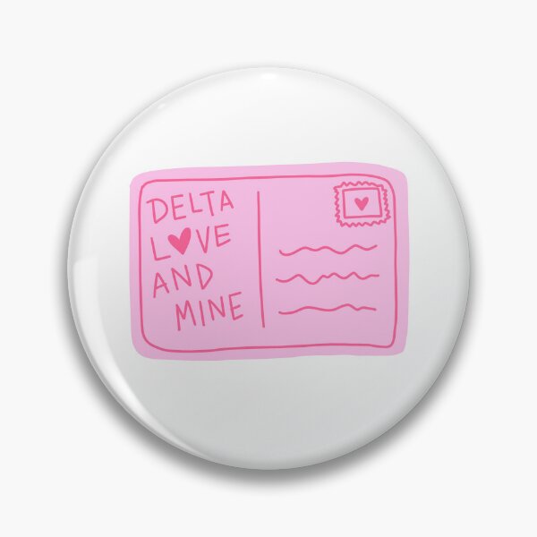 Item preview, tri delta postcard designed and sold by elle-artss.