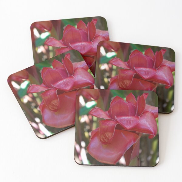 Item preview, Waxy Impressions (Red Torch Ginger) designed and sold by Kerryn Madsen-Pietsch.