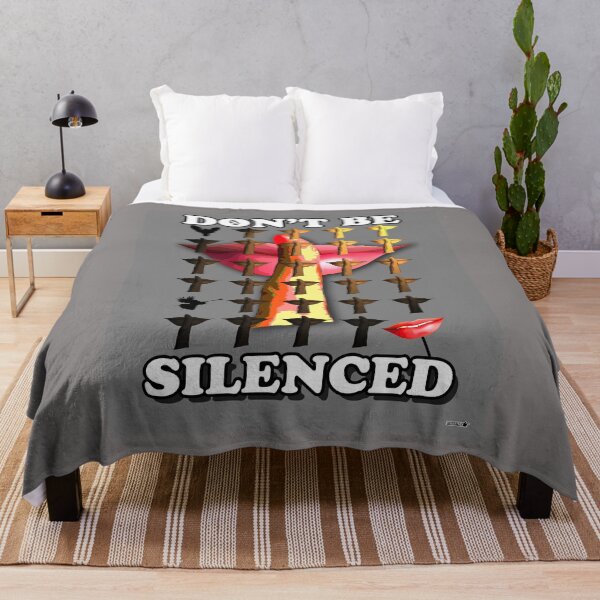 Item preview, Speak Up Protest Art (2024) designed and sold by CussRoberts.
