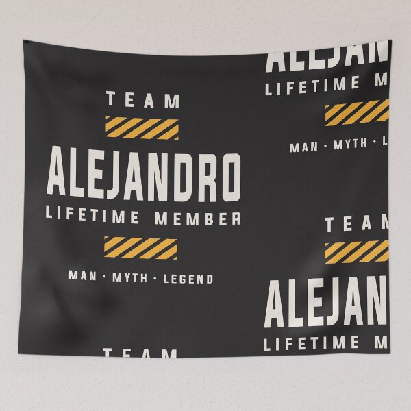 Item preview, Team Alejandro Lifetime Member Funny Name Alejandro designed and sold by cidolopez.