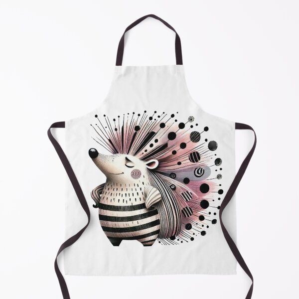 Item preview, cute colorful funny porcupine cartoon animal designed and sold by ideandesign.