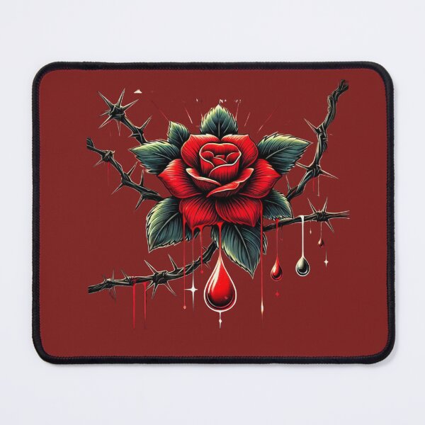 Item preview, Blood Rose Art designed and sold by Glow8Tees.