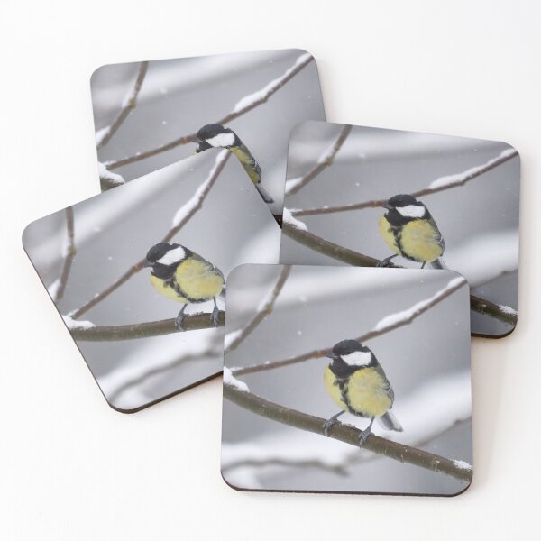 Item preview, Oh yes it is snowing. Great tit designed and sold by Jouko Lehto Photography.