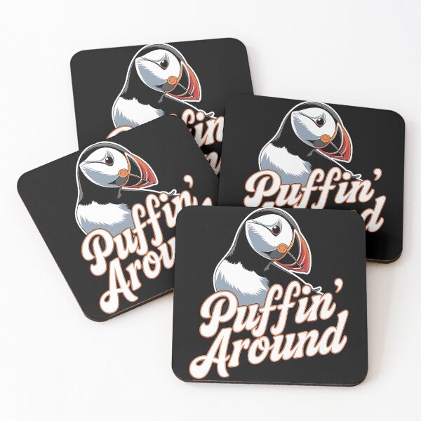 Item preview, Puffin' around - Iceland mysteries - Iceland wilderness - Iceland trip - Iceland vintage -  designed and sold by JansenGS.