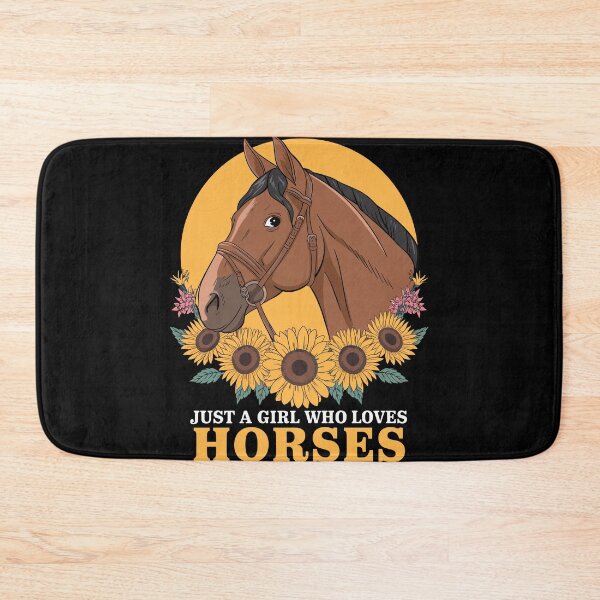 Item preview, Just A Girl Who Loves Horses designed and sold by InsanseCreation.