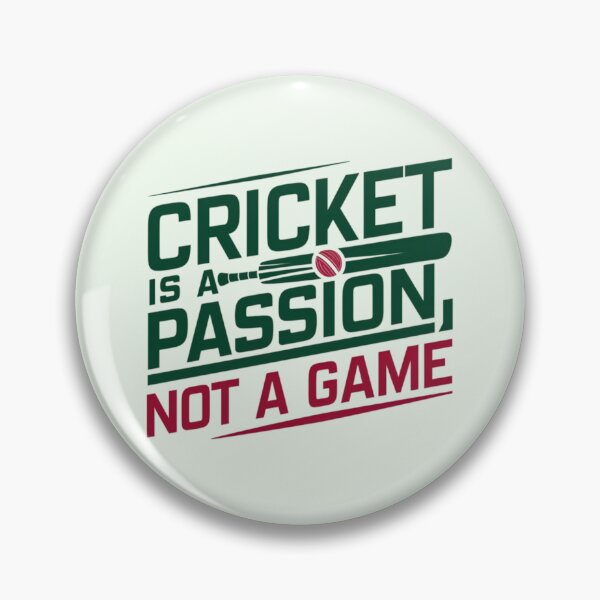 Artikelvorschau, Cricket ist eine Leidenschaft, kein Spiel entworfen und verkauft von Jollys-ArtShop.
