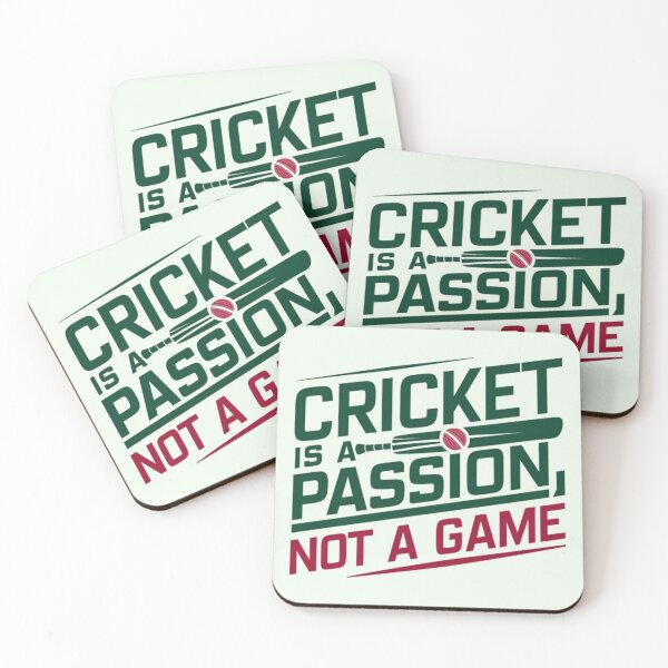 Item preview, Cricket Is A Passion Not A Game designed and sold by Jollys-ArtShop.