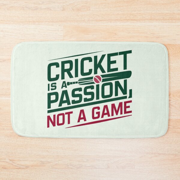 Item preview, Cricket Is A Passion Not A Game designed and sold by Jollys-ArtShop.