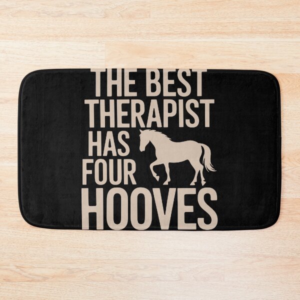 Item preview, The Best Therapist Has Four Hooves designed and sold by InsanseCreation.
