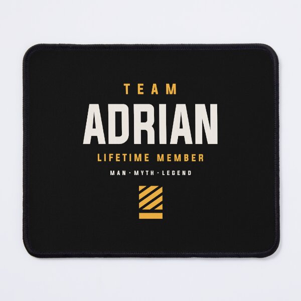 Item preview, Team Adrian Lifetime Member Funny Name Adrian designed and sold by cidolopez.