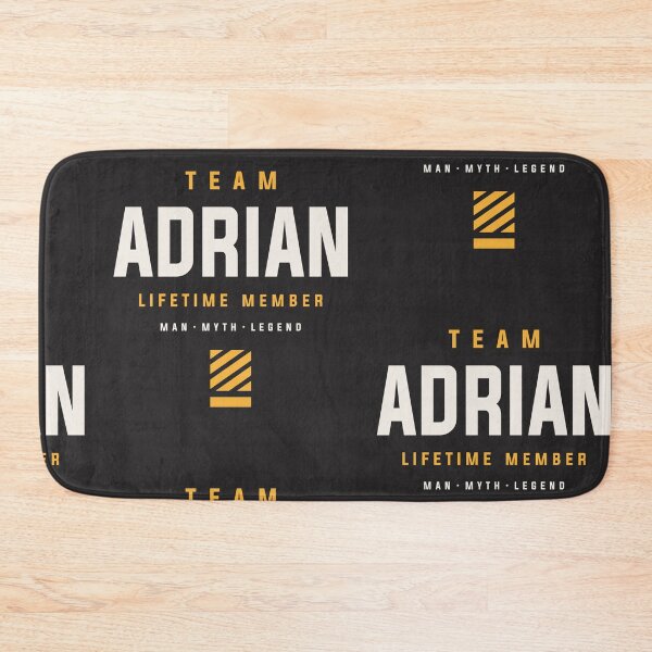 Item preview, Team Adrian Lifetime Member Funny Name Adrian designed and sold by cidolopez.