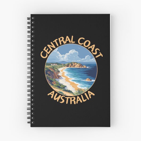 Item preview, Central Coast in New South Wales Australia Art Travel Emblem designed and sold by MaateoDesign.