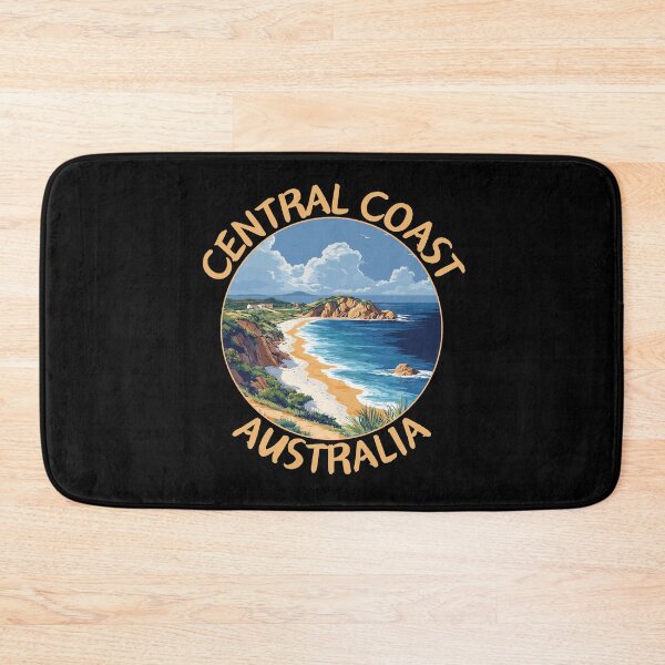 Item preview, Central Coast in New South Wales Australia Art Travel Emblem designed and sold by MaateoDesign.
