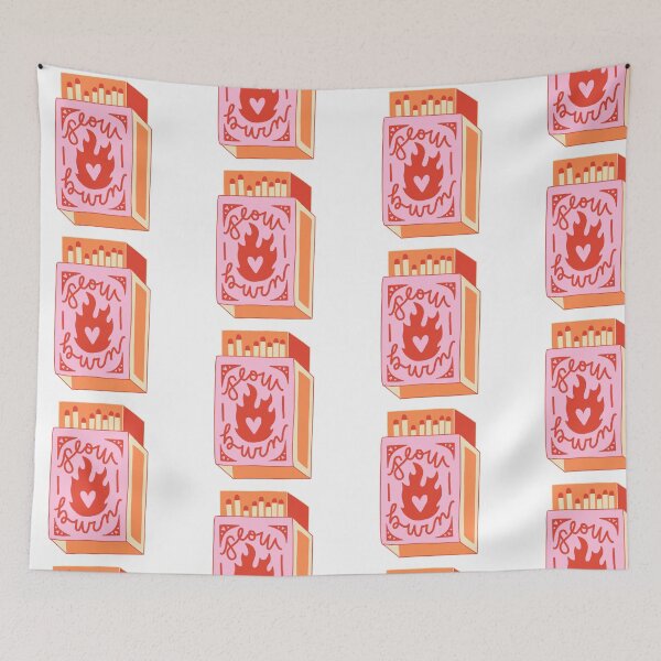 Item preview, slow burn matchbox designed and sold by elle-artss.
