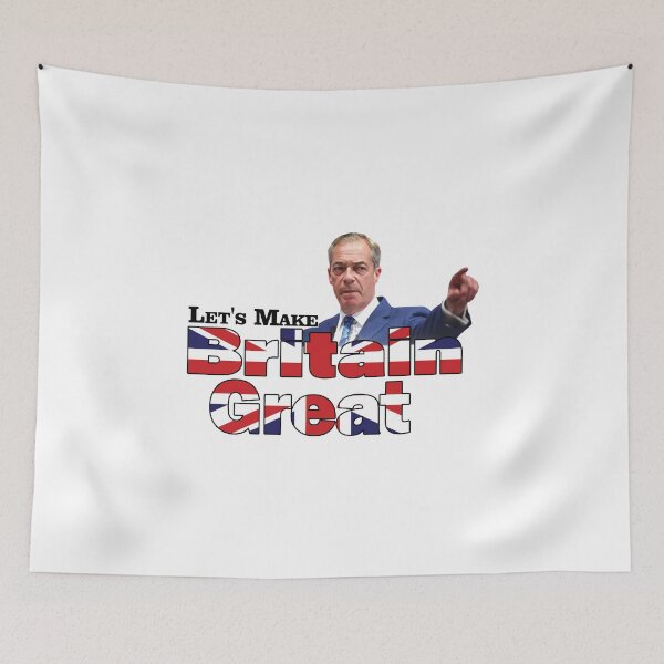Item preview, nigel farage Reform Uk, Party Support and Let's Make Britain Great designed and sold by onetrend.