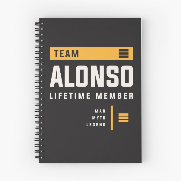 Item preview, Team Alonso Lifetime Member Funny Name Alonso designed and sold by cidolopez.