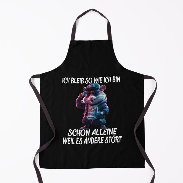 Item preview, Ich Bleib So Wie Ich Bin Schon Alleine Weil Es Andere Stört - Cool Hamster designed and sold by Smix Pixels.