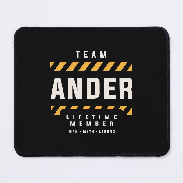 Item preview, Team Ander Lifetime Member Funny Name Ander designed and sold by cidolopez.