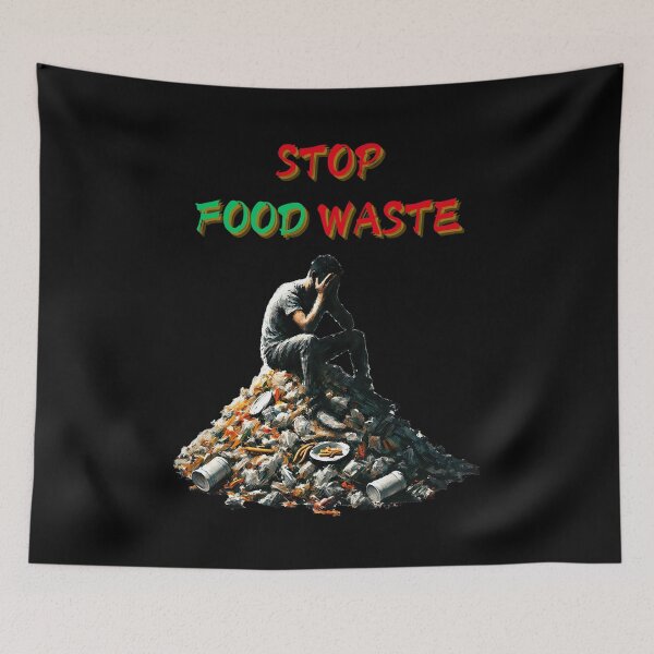 Item preview, Stop Food Waste designed and sold by Tiszert.