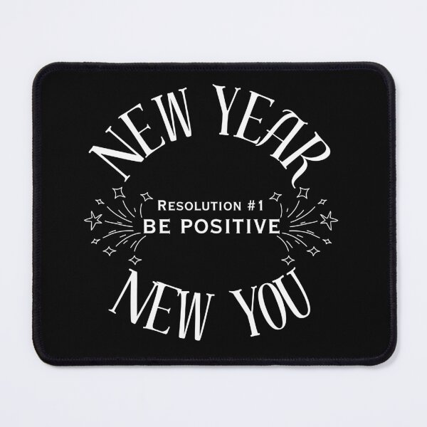 Item preview, New Year New You Resolution #1 Be Positive designed and sold by SunandShade.
