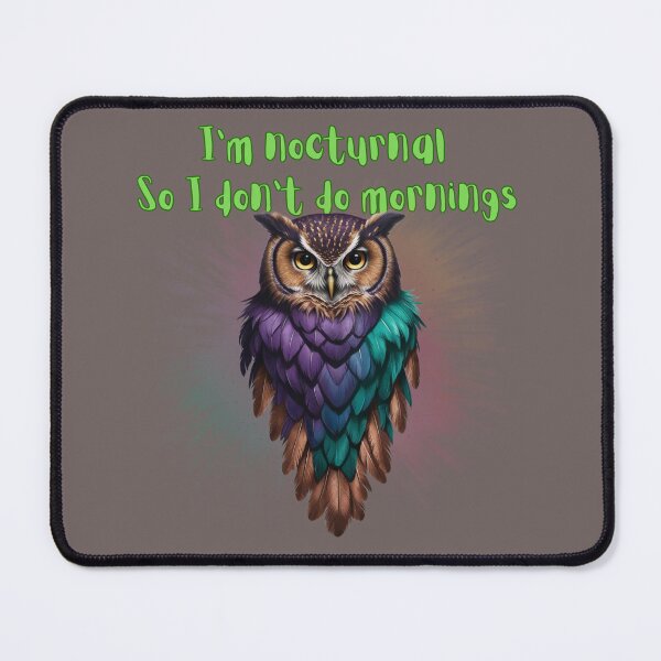 Item preview, Colorful Cosmic Owl designed and sold by Snicker-Designs.