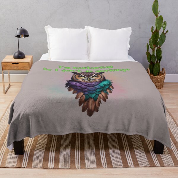 Item preview, Colorful Cosmic Owl designed and sold by Snicker-Designs.