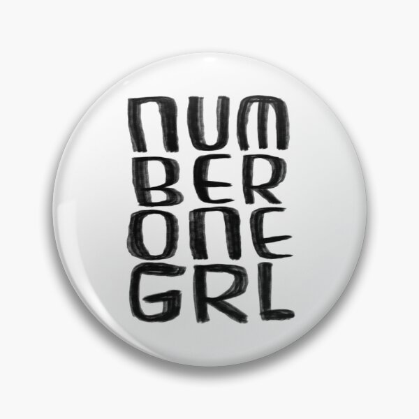 Artikelvorschau, Number one girl, No 1 girl entworfen und verkauft von badlydrawnbabe.