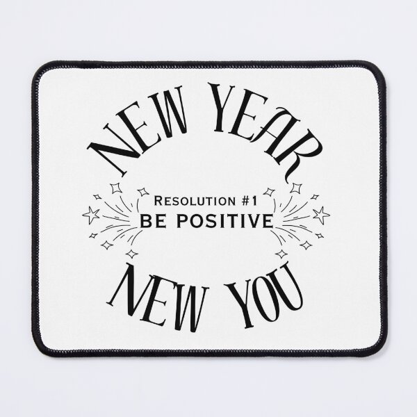 Item preview, New Year New You Resolution #1 Be Positive designed and sold by SunandShade.