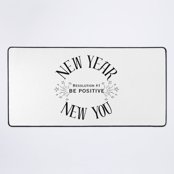 Item preview, New Year New You Resolution #1 Be Positive designed and sold by SunandShade.