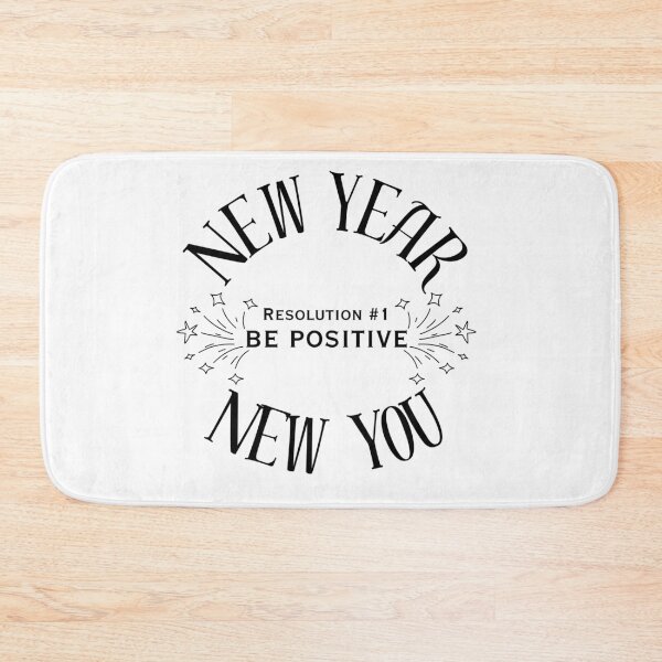 Item preview, New Year New You Resolution #1 Be Positive designed and sold by SunandShade.