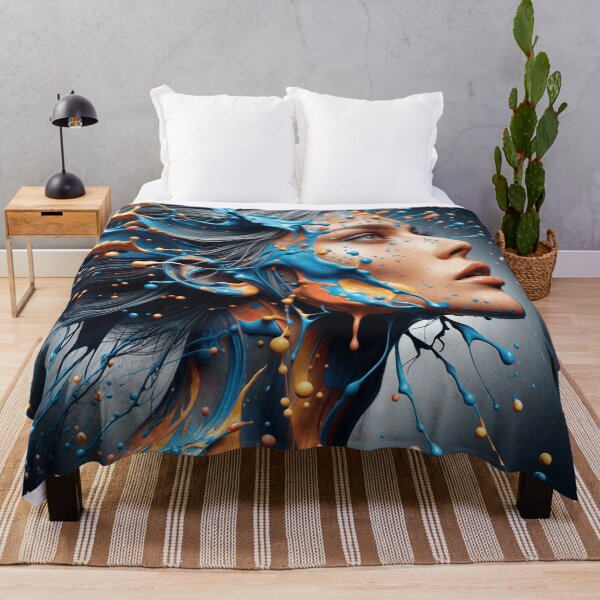 Item preview, ACTION PAINTING STYLE PORTRAIT designed and sold by origingallery.