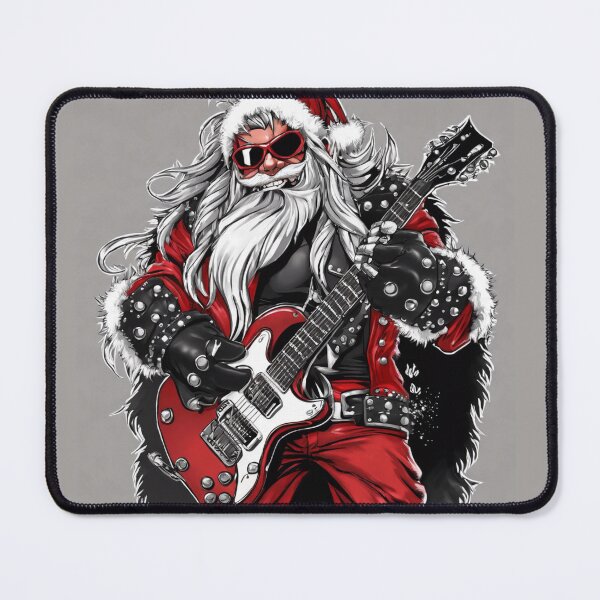 Item preview, Heavy Metal Santa Claus – Rocking Christmas Design Christmas Gift designed and sold by andrew758.