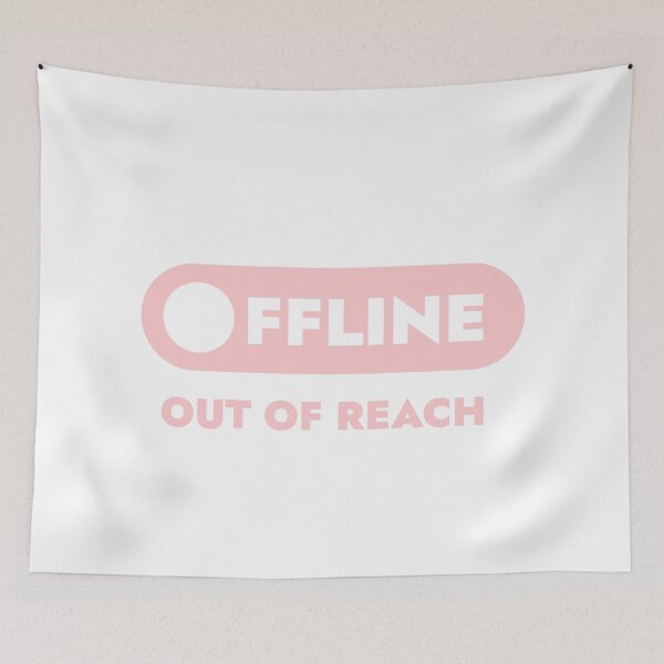 Item preview, OFFLINE - OUT OF REACH, Unique designed and sold by villacreativa.