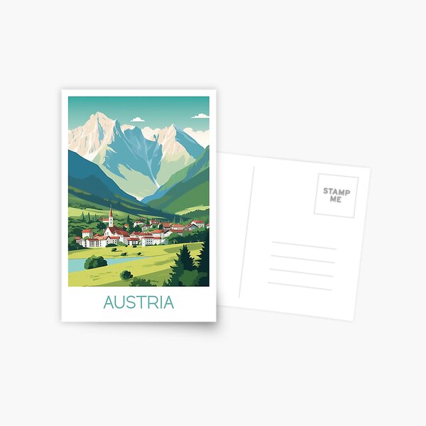 Item preview, AUSTRIA designed and sold by MarkedArtPrints.