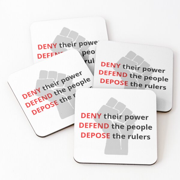Item preview, Deny defend depose designed and sold by Mara's designs.