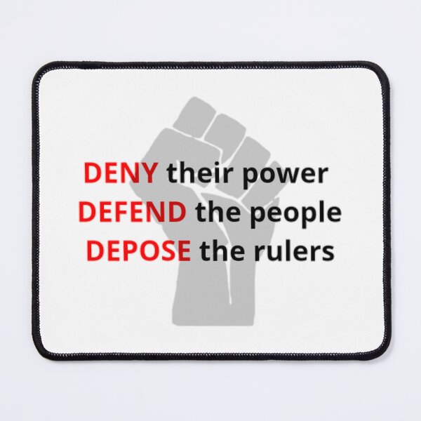 Item preview, Deny defend depose designed and sold by Mara's designs.