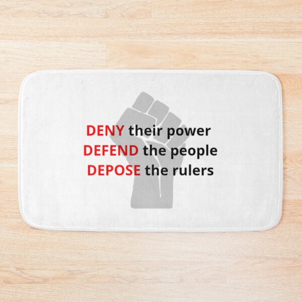 Item preview, Deny defend depose designed and sold by Mara's designs.