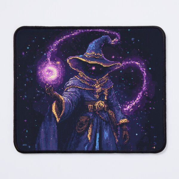 Item preview, Cosmic Wizard Fantasy Pixel Art designed and sold by Kaos-Bit.