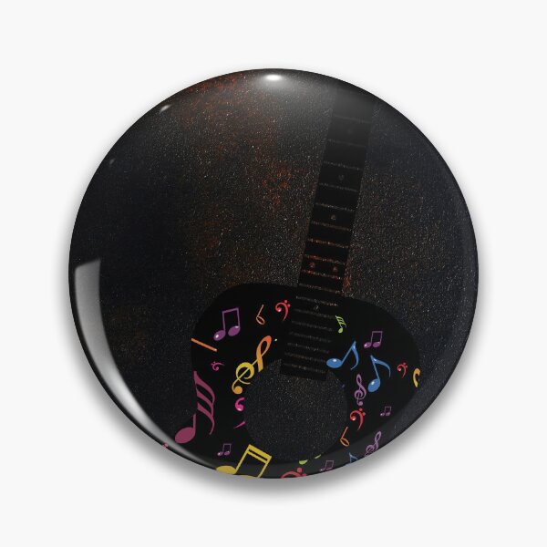 Item preview, Artistic Guitar play with musical note (X)  designed and sold by AkannyCreative.