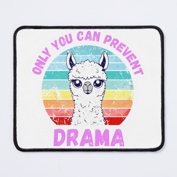 Item preview, Drama prevention Llama designed and sold by JennyFinns.