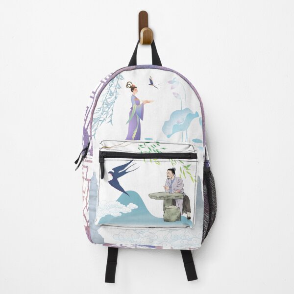 Item preview, Chinese Garden Backpack - from Eastern Dreamscape designed and sold by Draven Royce.