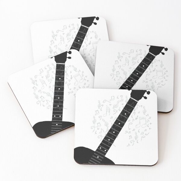 Item preview, Artistic Guitar play with musical note designed and sold by AkannyCreative.