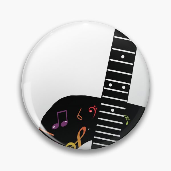 Item preview, Artistic Guitar play with musical note designed and sold by AkannyCreative.