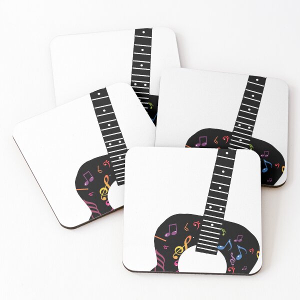 Item preview, Artistic Guitar play with musical note designed and sold by AkannyCreative.