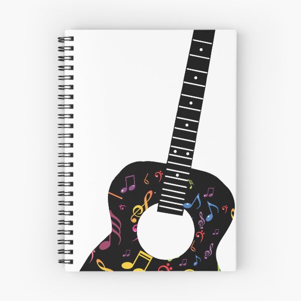 Item preview, Artistic Guitar play with musical note designed and sold by AkannyCreative.